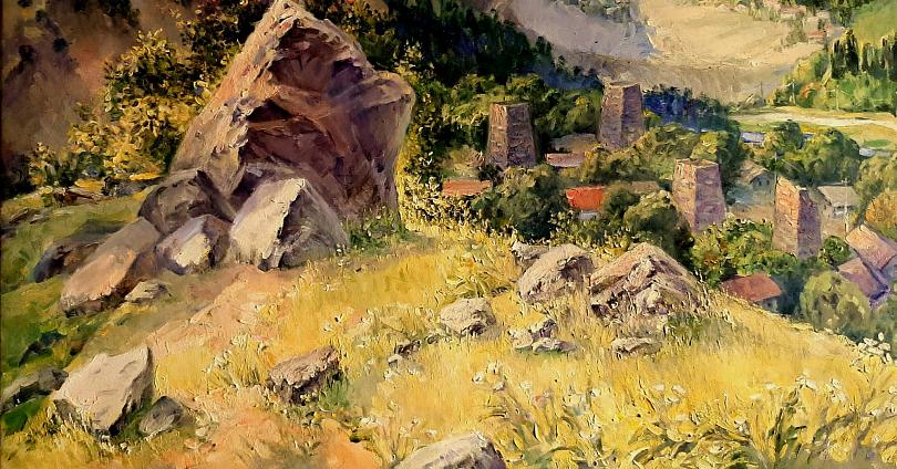 БАШНИ И КАМНИ ФИАГДОНА. УТРО ПОСЛЕ ДОЖДЯ