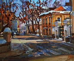 Потаповский переулок. Мартовское солнце.