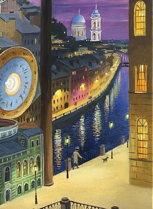 Петербургская фантазия. Утро, день и ночь. Шкатулка-Мариинка.