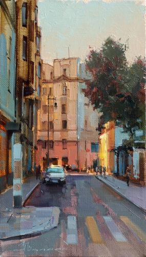 Солнце играет в прятки. Кривоколенный переулок